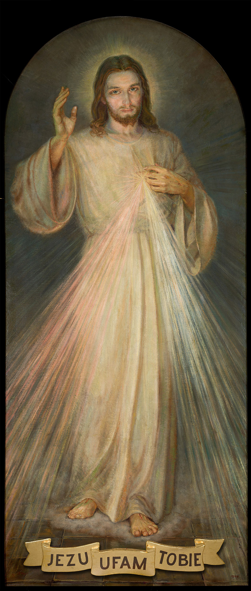 Il quadro miracoloso di Gesù Misericordioso rivelato a Santa Faustina